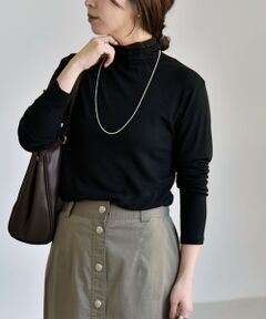 SHIPS / シップス ニット・セーター | 《予約》quaranciel:〈手洗い可能〉ウール ミックス シアー タートルネック プルオーバー