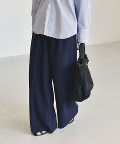 SHIPS / シップス その他パンツ | 《予約》quaranciel:〈洗濯機可能〉ピンタック ワイド イージー パンツ