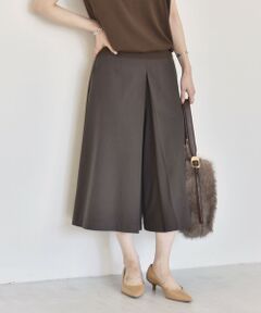 SHIPS / シップス ショート・ハーフ・半端丈パンツ | 《予約》quaranciel:〈洗濯機可能〉Aライン ワイド ハーフ キュロット パンツ