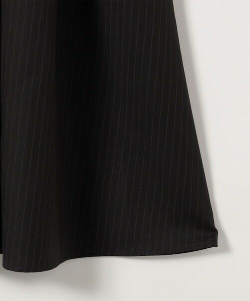 SHIPS / シップス ロング・マキシ丈ワンピース | 《予約》quaranciel:〈洗濯機可能〉ポリエステル ベロア ドロストコンビ ワンピース | 詳細24