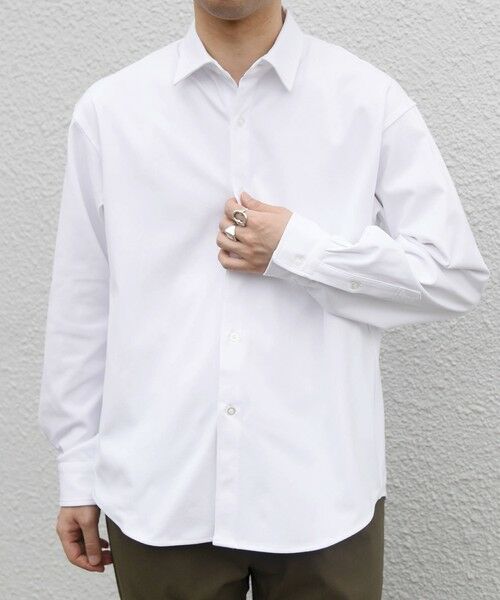 SHIPS / シップス シャツ・ブラウス | SHIPS any:〈吸水速乾〉SORONA(R) ストレッチ ジャージー レギュラーカラー シャツ◆ | 詳細3