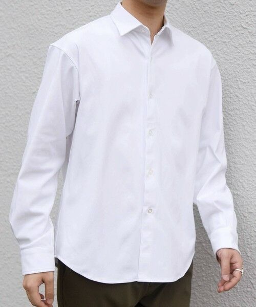 SHIPS / シップス シャツ・ブラウス | SHIPS any:〈吸水速乾〉SORONA(R) ストレッチ ジャージー レギュラーカラー シャツ◆ | 詳細5