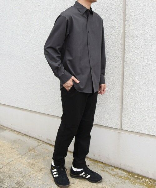 SHIPS / シップス シャツ・ブラウス | SHIPS any:〈洗濯機可能〉ウール混 ベーシック レギュラーカラー シャツ(セットアップ対応)◆ | 詳細14