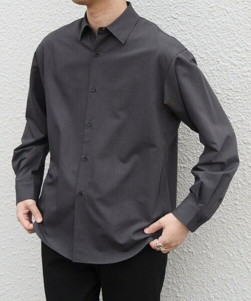 SHIPS / シップス シャツ・ブラウス | SHIPS any:〈洗濯機可能〉ウール混 ベーシック レギュラーカラー シャツ(セットアップ対応)◆ | 詳細16