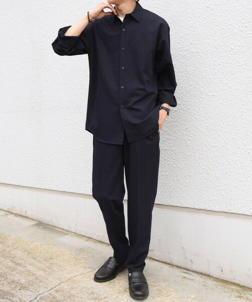 SHIPS / シップス シャツ・ブラウス | SHIPS any:〈洗濯機可能〉ウール混 ベーシック レギュラーカラー シャツ(セットアップ対応)◆ | 詳細21