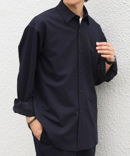 SHIPS / シップス シャツ・ブラウス | SHIPS any:〈洗濯機可能〉ウール混 ベーシック レギュラーカラー シャツ(セットアップ対応)◆ | 詳細25