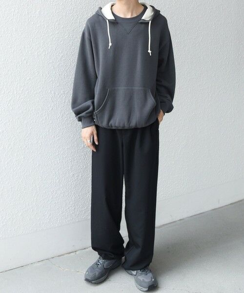SHIPS / シップス パーカー | 【SHIPS any別注】RUSSELL ATHLETIC: ワンポイント ロゴ 裏起毛 プルオーバー パーカー◆ | 詳細1