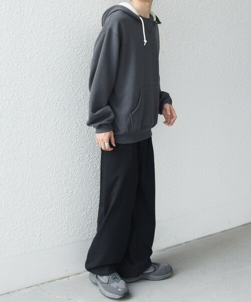 SHIPS / シップス パーカー | 【SHIPS any別注】RUSSELL ATHLETIC: ワンポイント ロゴ 裏起毛 プルオーバー パーカー◆ | 詳細2