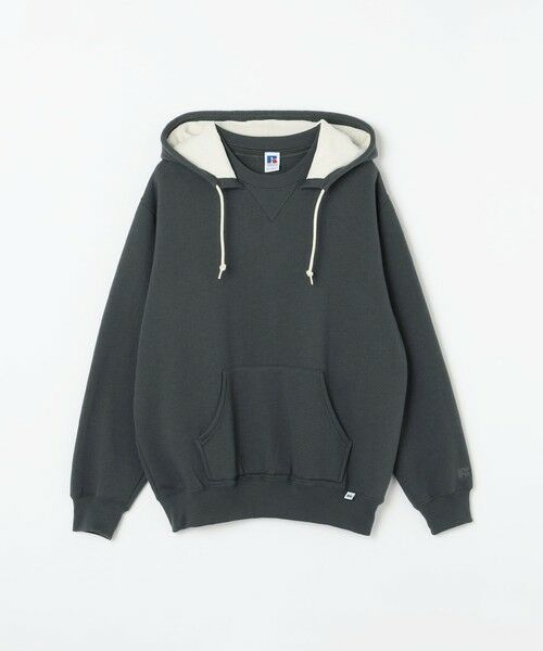 SHIPS / シップス パーカー | 【SHIPS any別注】RUSSELL ATHLETIC: ワンポイント ロゴ 裏起毛 プルオーバー パーカー◆ | 詳細7