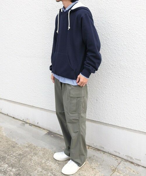 SHIPS / シップス パーカー | 【SHIPS any別注】RUSSELL ATHLETIC: ワンポイント ロゴ 裏起毛 プルオーバー パーカー◆ | 詳細23