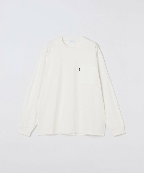 SHIPS / シップス Tシャツ | 【WEB限定】SHIPS any:〈撥水加工〉リラックス ナイロンポケット クルーネック Tシャツ(ロンT)◆ | 詳細7