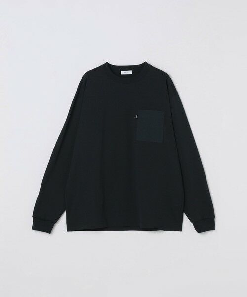 SHIPS / シップス Tシャツ | 【WEB限定】SHIPS any:〈撥水加工〉リラックス ナイロンポケット クルーネック Tシャツ(ロンT)◆ | 詳細26