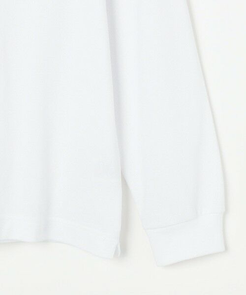 SHIPS / シップス Tシャツ | 【SHIPS any別注】LACOSTE: ワンポイント ピケ クルーネック Tシャツ 26AW (ロンT)◆ | 詳細9