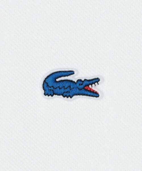 SHIPS / シップス Tシャツ | 【SHIPS any別注】LACOSTE: ワンポイント ピケ クルーネック Tシャツ 26AW (ロンT)◆ | 詳細10