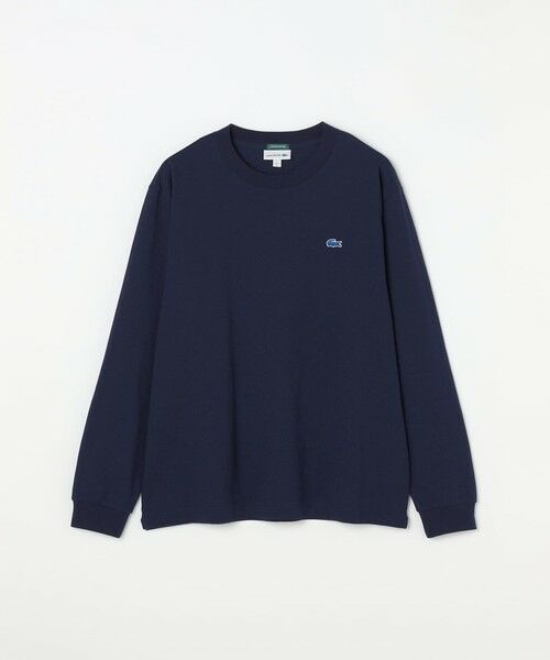 SHIPS / シップス Tシャツ | 【SHIPS any別注】LACOSTE: ワンポイント ピケ クルーネック Tシャツ 26AW (ロンT)◆ | 詳細25