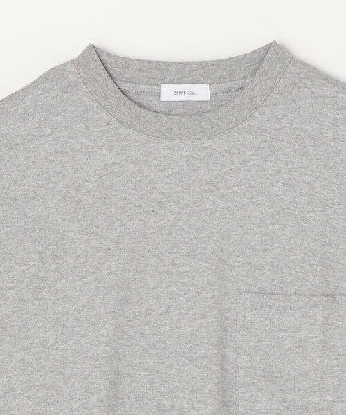 SHIPS / シップス Tシャツ | SHIPS any:〈接触冷感/UVカット〉ソフト スムース リラックス ポケット Tシャツ(ロンT)◆ | 詳細14