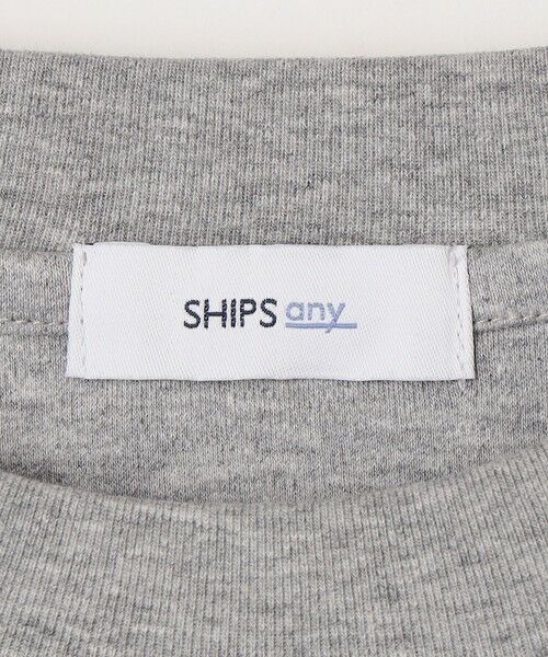 SHIPS / シップス Tシャツ | SHIPS any:〈接触冷感/UVカット〉ソフト スムース リラックス ポケット Tシャツ(ロンT)◆ | 詳細15
