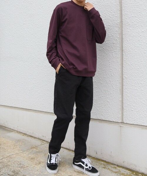 SHIPS / シップス Tシャツ | SHIPS any:〈接触冷感/UVカット〉ソフト スムース リラックス ポケット Tシャツ(ロンT)◆ | 詳細27