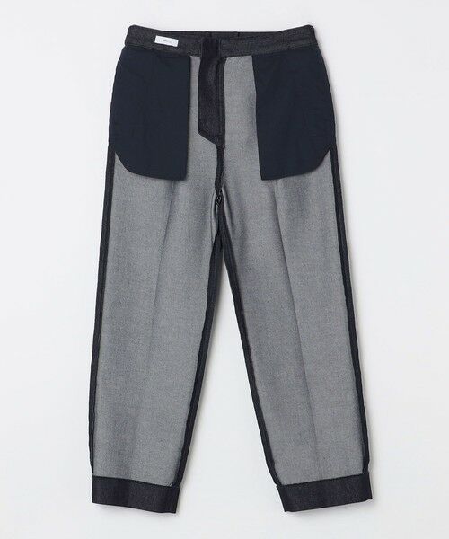 SHIPS / シップス デニムパンツ | SHIPS any:〈洗濯機可能〉ステイカラー デニムライク リラックス パンツ(セットアップ対応)◆ | 詳細21