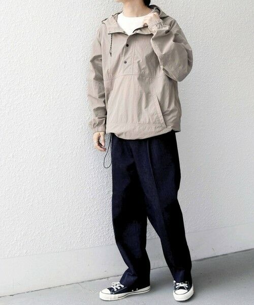 SHIPS / シップス デニムパンツ | SHIPS any:〈洗濯機可能〉ステイカラー デニムライク リラックス パンツ(セットアップ対応)◆ | 詳細9