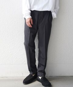 SHIPS / シップス その他パンツ | SHIPS any:〈手洗い可能〉ウール混 クリース アンクル テーパード イージーパンツ(セットアップ対応)◆
