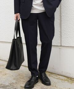 SHIPS / シップス その他パンツ | SHIPS any:〈手洗い可能〉ウール混 クリース アンクル テーパード イージーパンツ(セットアップ対応)◆