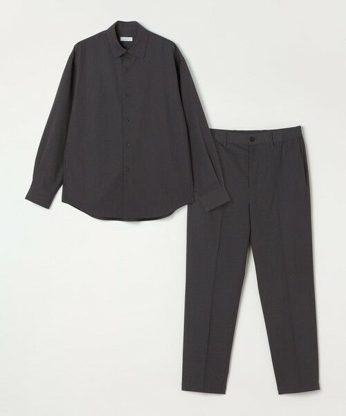 SHIPS / シップス その他パンツ | SHIPS any:〈手洗い可能〉ウール混 クリース アンクル テーパード イージーパンツ(セットアップ対応)◆ | 詳細7