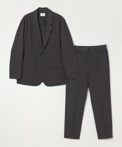 SHIPS / シップス その他パンツ | SHIPS any:〈手洗い可能〉ウール混 クリース アンクル テーパード イージーパンツ(セットアップ対応)◆ | 詳細8