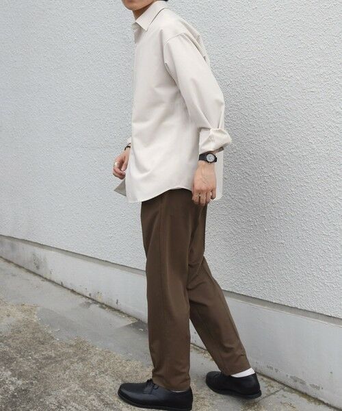 SHIPS / シップス その他パンツ | SHIPS any:〈手洗い可能〉ウール混 クリース アンクル テーパード イージーパンツ(セットアップ対応)◆ | 詳細11