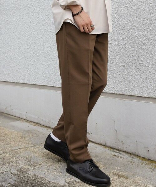 SHIPS / シップス その他パンツ | SHIPS any:〈手洗い可能〉ウール混 クリース アンクル テーパード イージーパンツ(セットアップ対応)◆ | 詳細14