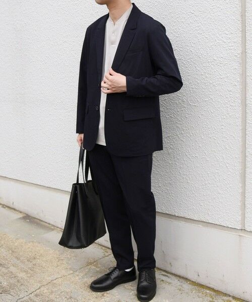 SHIPS / シップス その他パンツ | SHIPS any:〈手洗い可能〉ウール混 クリース アンクル テーパード イージーパンツ(セットアップ対応)◆ | 詳細28