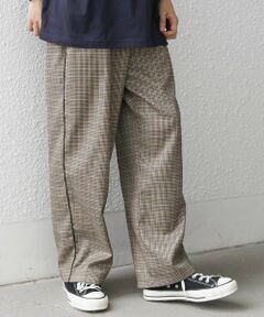 SHIPS / シップス その他パンツ | SHIPS any:〈洗濯機可能〉サイド ライン フリーサイズ リラックス イージー パンツ◆