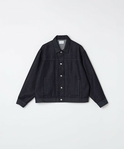 SHIPS / シップス ブルゾン | SHIPS any:〈洗濯機可能〉ステイカラー デニムライク リラックス ブルゾン(セットアップ対応)◆ | 詳細17