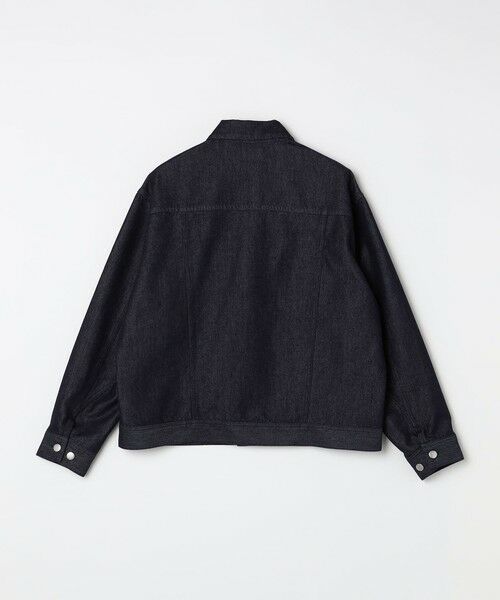 SHIPS / シップス ブルゾン | SHIPS any:〈洗濯機可能〉ステイカラー デニムライク リラックス ブルゾン(セットアップ対応)◆ | 詳細22