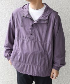 SHIPS / シップス ナイロンジャケット | SHIPS any:〈洗濯機可能〉ワッシャーナイロン ハーフジップ スピンドル アノラック パーカー◆