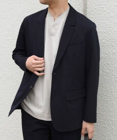 SHIPS / シップス テーラードジャケット | SHIPS any:〈手洗い可能〉ウール混 2ボタン リラックス ジャケット(セットアップ対応)◆