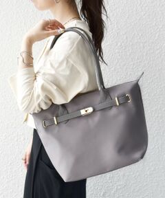 SHIPS / シップス トートバッグ | 《予約》SHIPS any:〈撥水加工〉A4 ベルトデザイン トートバッグ