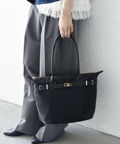 SHIPS / シップス トートバッグ | 《予約》SHIPS any:〈撥水加工〉A4 ベルトデザイン トートバッグ