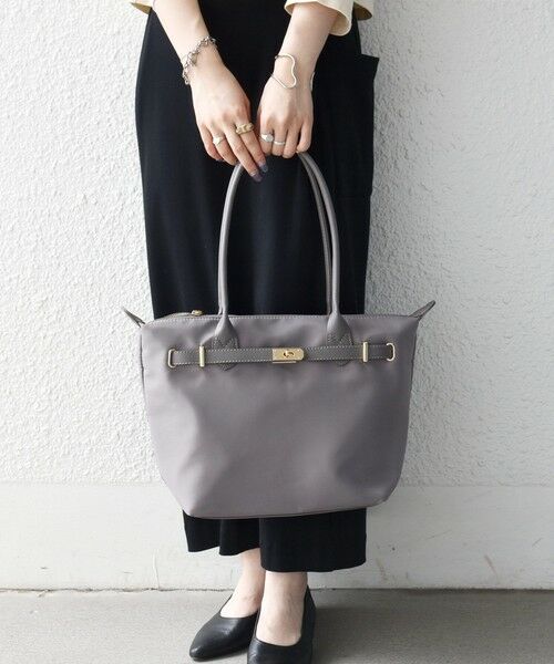 SHIPS / シップス トートバッグ | 《予約》SHIPS any:〈撥水加工〉A4 ベルトデザイン トートバッグ | 詳細6
