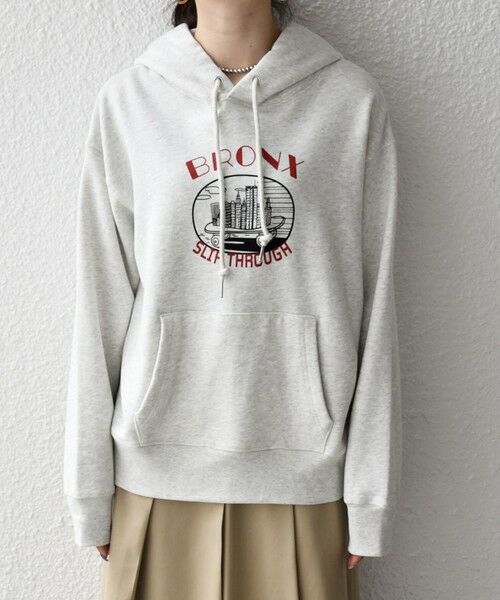 SHIPS / シップス パーカー | 【SHIPS any別注】THE KNiTS:〈洗濯機可能〉ロゴプリント フーディー 26AW | 詳細14