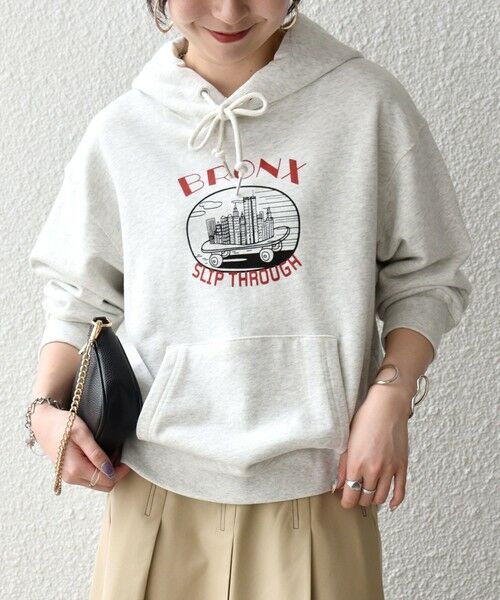 SHIPS / シップス パーカー | 《予約》【SHIPS any別注】THE KNiTS:〈洗濯機可能〉ロゴプリント フーディー | 詳細3