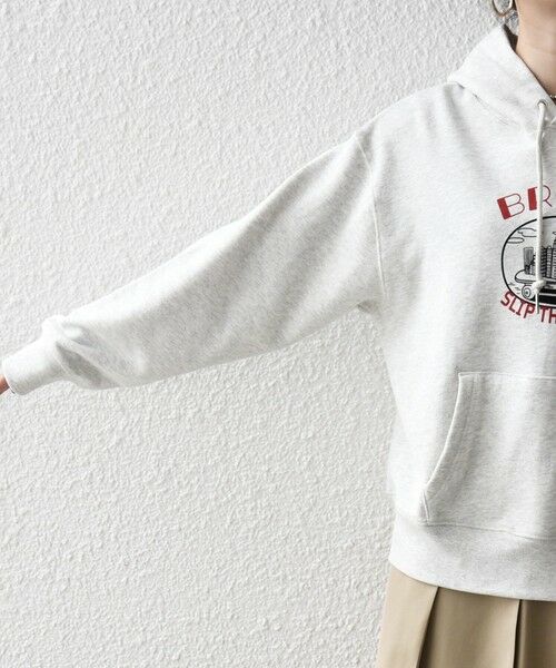 SHIPS / シップス パーカー | 【SHIPS any別注】THE KNiTS:〈洗濯機可能〉ロゴプリント フーディー 26AW | 詳細17