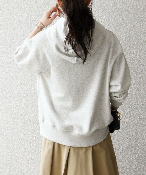 SHIPS / シップス パーカー | 《予約》【SHIPS any別注】THE KNiTS:〈洗濯機可能〉ロゴプリント フーディー | 詳細5