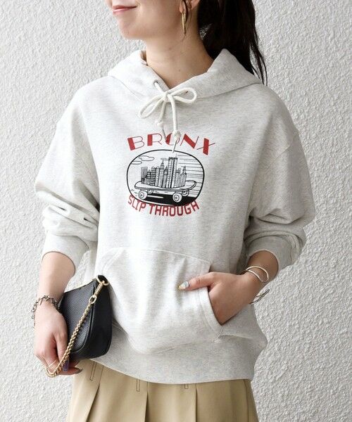 SHIPS / シップス パーカー | 《予約》【SHIPS any別注】THE KNiTS:〈洗濯機可能〉ロゴプリント フーディー | 詳細7