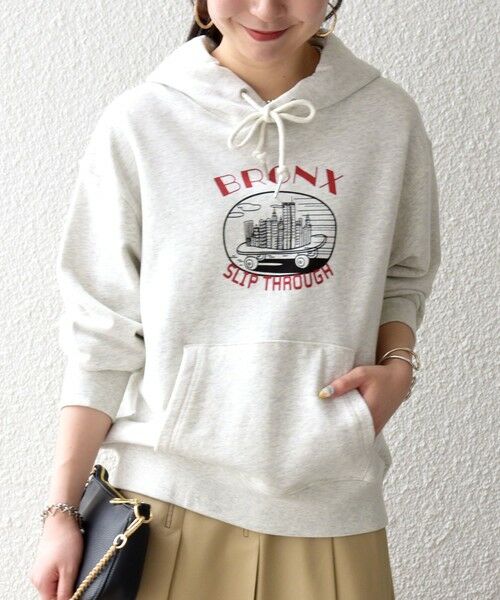 SHIPS / シップス パーカー | 《予約》【SHIPS any別注】THE KNiTS:〈洗濯機可能〉ロゴプリント フーディー | 詳細8