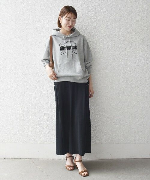 SHIPS / シップス パーカー | 《予約》【SHIPS any別注】THE KNiTS:〈洗濯機可能〉ロゴプリント フーディー | 詳細14
