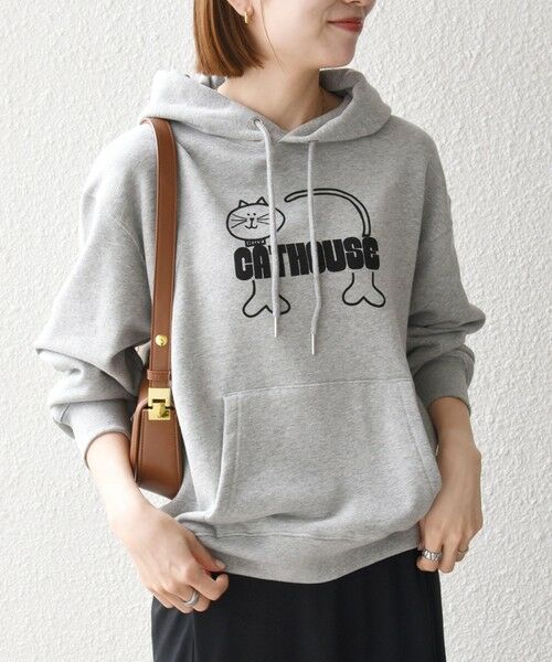 SHIPS / シップス パーカー | 《予約》【SHIPS any別注】THE KNiTS:〈洗濯機可能〉ロゴプリント フーディー | 詳細20