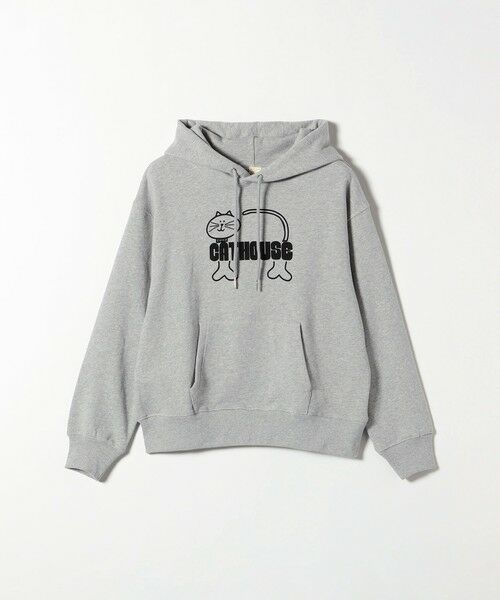 SHIPS / シップス パーカー | 【SHIPS any別注】THE KNiTS:〈洗濯機可能〉ロゴプリント フーディー 26AW | 詳細26