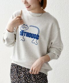SHIPS / シップス スウェット | 《予約》【SHIPS any別注】THE KNiTS:〈洗濯機可能〉ロゴ プリント スウェット 26AW