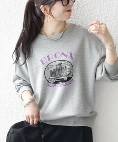 SHIPS / シップス スウェット | 《予約》【SHIPS any別注】THE KNiTS:〈洗濯機可能〉ロゴ プリント スウェット 26AW